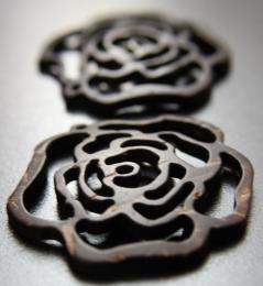 Wooden flower